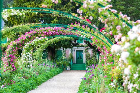 les jardins de givenchy|le jardin de monet giverny.